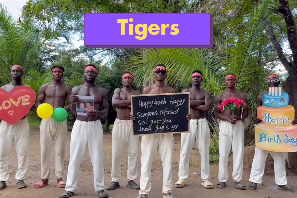 Personalized Greeting Video from Africa