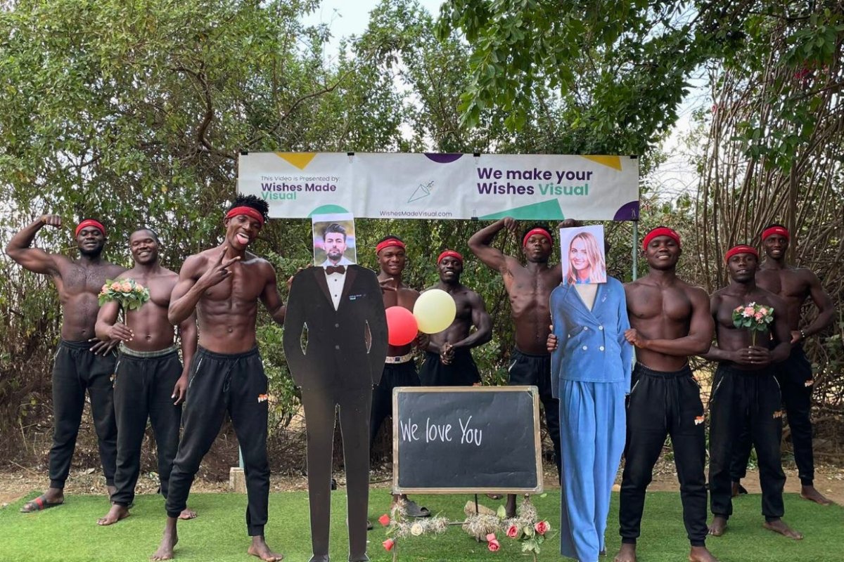 Greeting Video from Africa (Doll Edition) - Wishes Made Visual